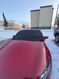 Winter Windshield Cover,Windshield Covers Ice Screen Protector,Snow Guard Windshield Cover Frost Shield, No More Frozen windshields