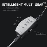 Heated Car Seat Cover 12V Heating Warmer Car Seat Cushion Auto Universal Car Seat Protector Cloak Cover Pads Set by Winter Windshield