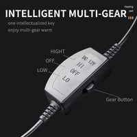 Heated Car Seat Cover 12V Heating Warmer Car Seat Cushion Auto Universal Car Seat Protector Cloak Cover Pads Set by Winter Windshield