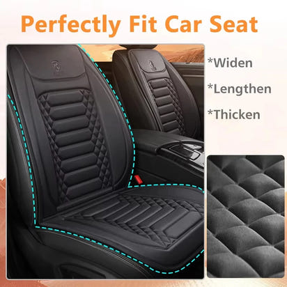 Heated Car Seat Cover 12V Heating Warmer Car Seat Cushion Auto Universal Car Seat Protector Cloak Cover Pads Set by Winter Windshield