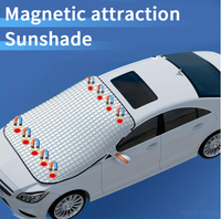 Winter Windshield Cover,Windshield Covers Ice Screen Protector,Snow Guard Windshield Cover Frost Shield, No More Frozen windshields