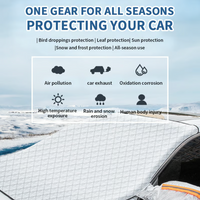 Winter Windshield Cover,Windshield Covers Ice Screen Protector,Snow Guard Windshield Cover Frost Shield, No More Frozen windshields