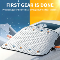 Winter Windshield Cover,Windshield Covers Ice Screen Protector,Snow Guard Windshield Cover Frost Shield, No More Frozen windshields